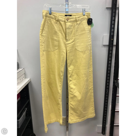 Pants Wide Leg By Kut In Yellow, Size: 4