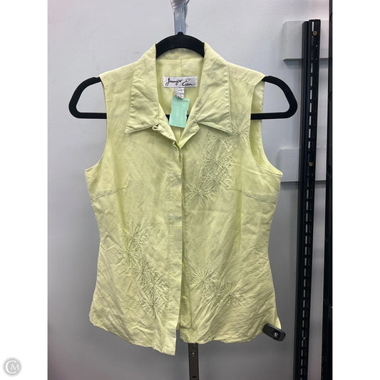 Top Sleeveless By Clothes Mentor In Green, Size: 8
