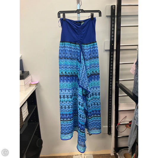 Swimwear Cover-up By Clothes Mentor In Blue, Size: S