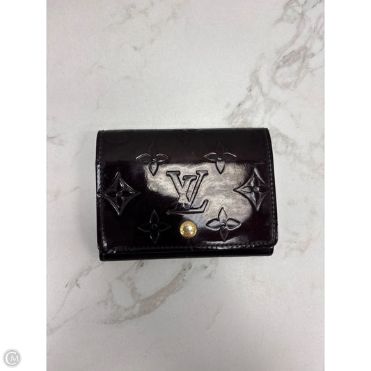 Id/card Holder Luxury Designer By Louis Vuitton