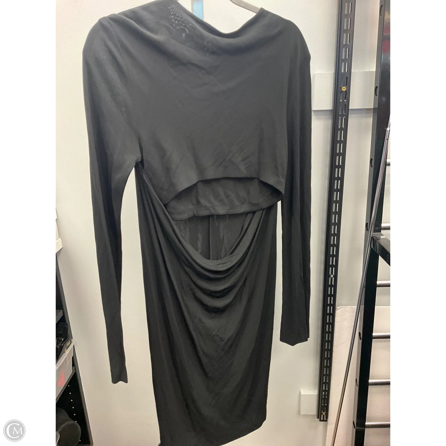 Dress Luxury Designer By Alexander Wang In Black, Size: L