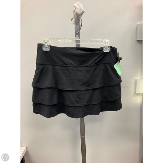 Athletic Skort By Athleta In Black, Size: Xs