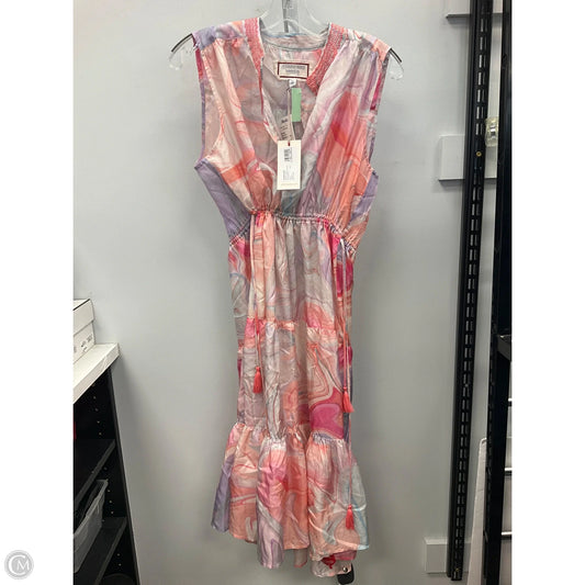 Dress Casual Midi By Johnny Was In Multi-colored, Size: M