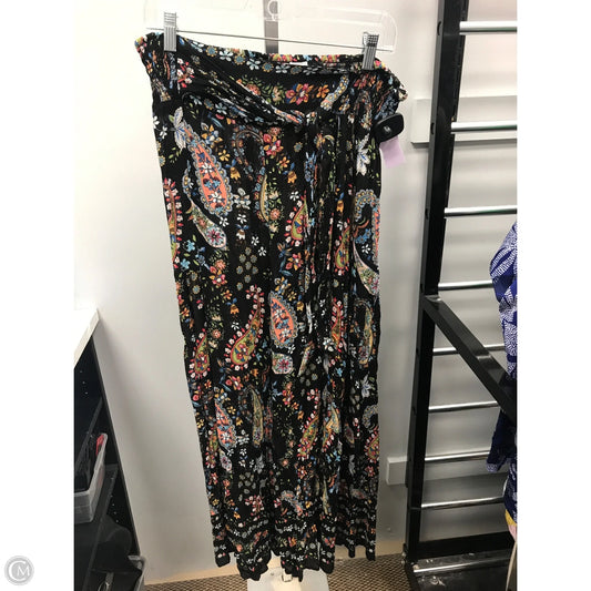 Pants Wide Leg By Bila In Paisley Print, Size: L