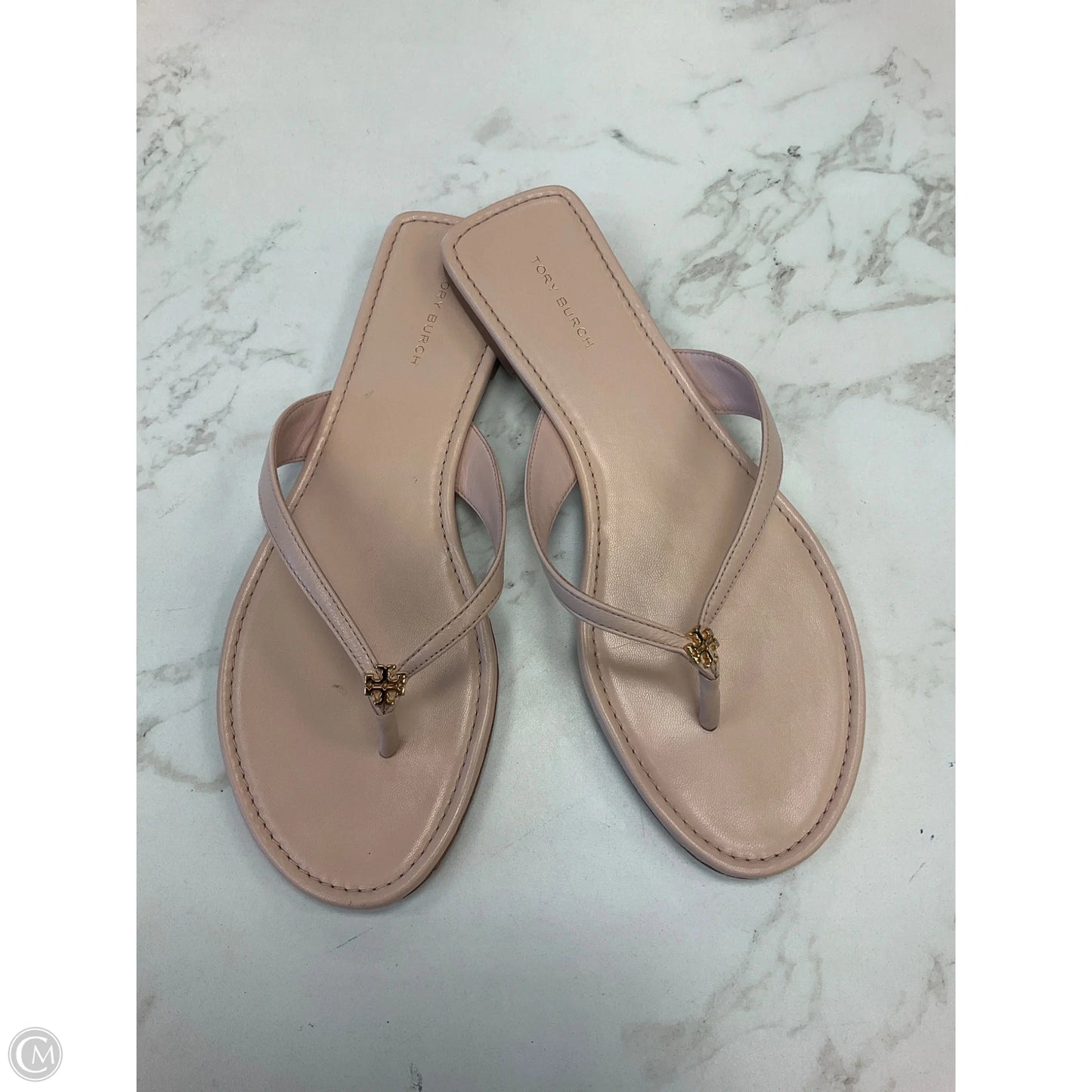 Sandals Designer By Tory Burch In Pink, Size: 8