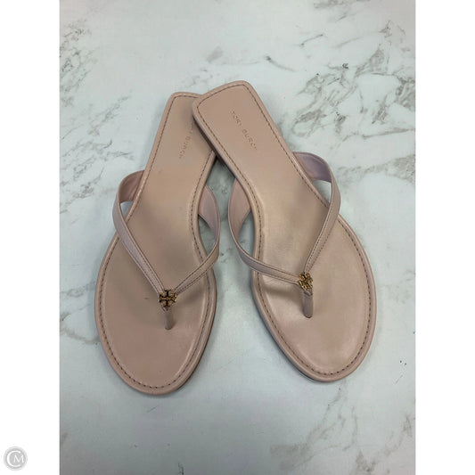 Sandals Designer By Tory Burch In Pink, Size: 8