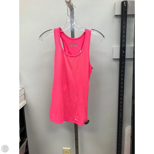 Athletic Tank Top By Under Armour In Pink, Size: Sp