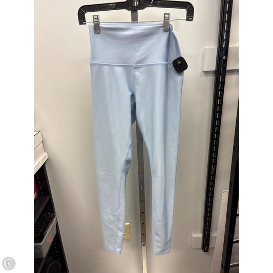 Athletic Leggings By Alo In Blue, Size: M
