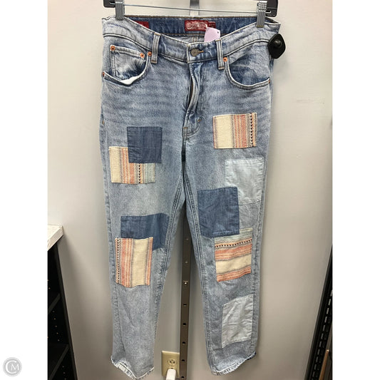 Jeans Straight By Lucky Brand In Blue Denim, Size: 2