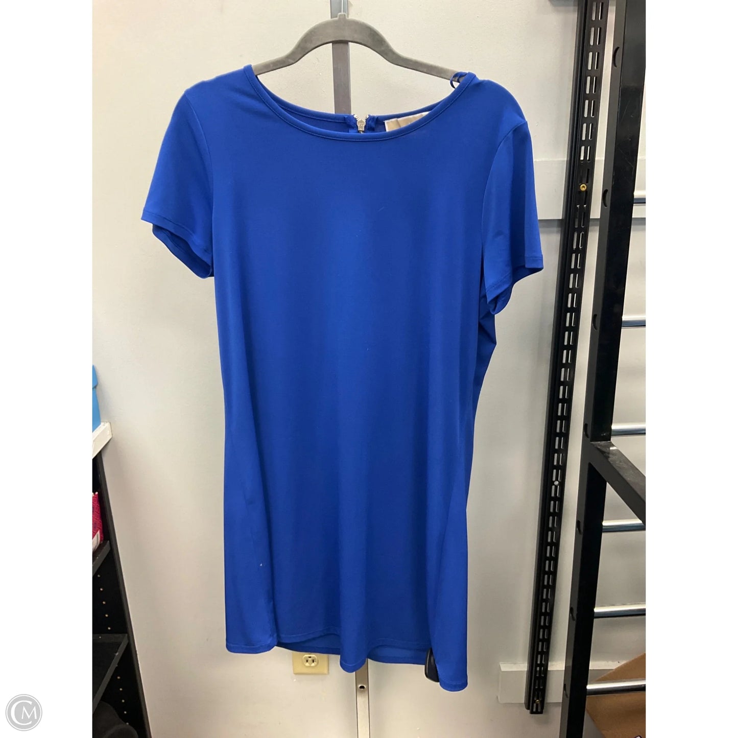 Dress Casual Short By Michael By Michael Kors In Blue, Size: M