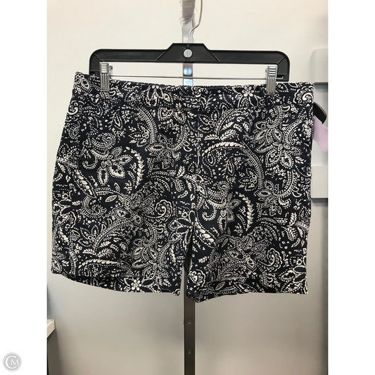 Shorts By Talbots In Blue & White, Size: 8p