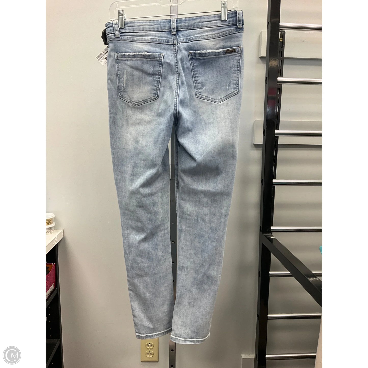 Jeans Skinny By Joseph Ribkoff In Blue Denim, Size: 8