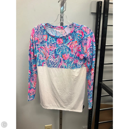 Top Long Sleeve Designer By Lilly Pulitzer In Multi-colored, Size: Xxs