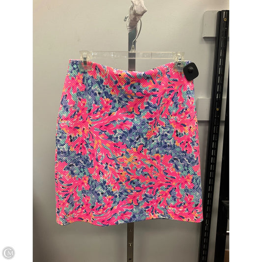 Skirt Designer By Lilly Pulitzer In Pink & Purple, Size: M