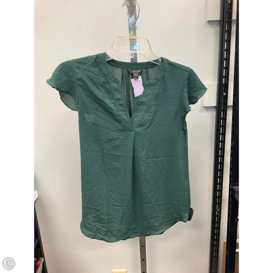 Top Sleeveless By J. Crew In Green, Size: 0