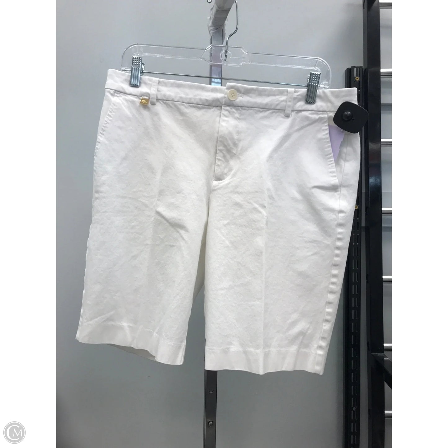 Shorts By Lauren By Ralph Lauren In White, Size: 10