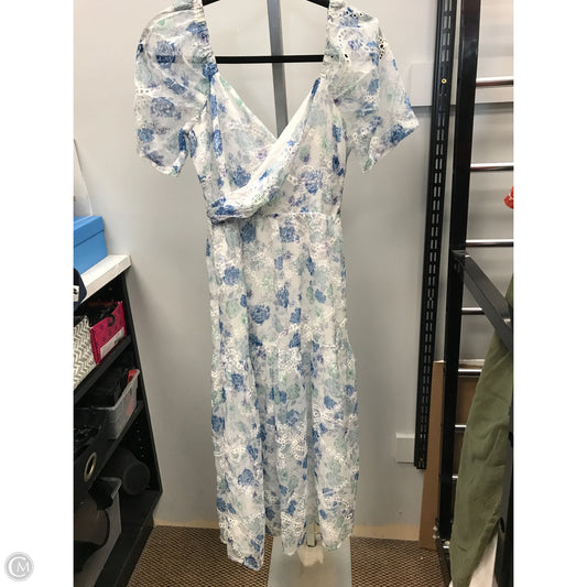 Dress Casual Midi By Adelyn Rae In Floral Print, Size: S