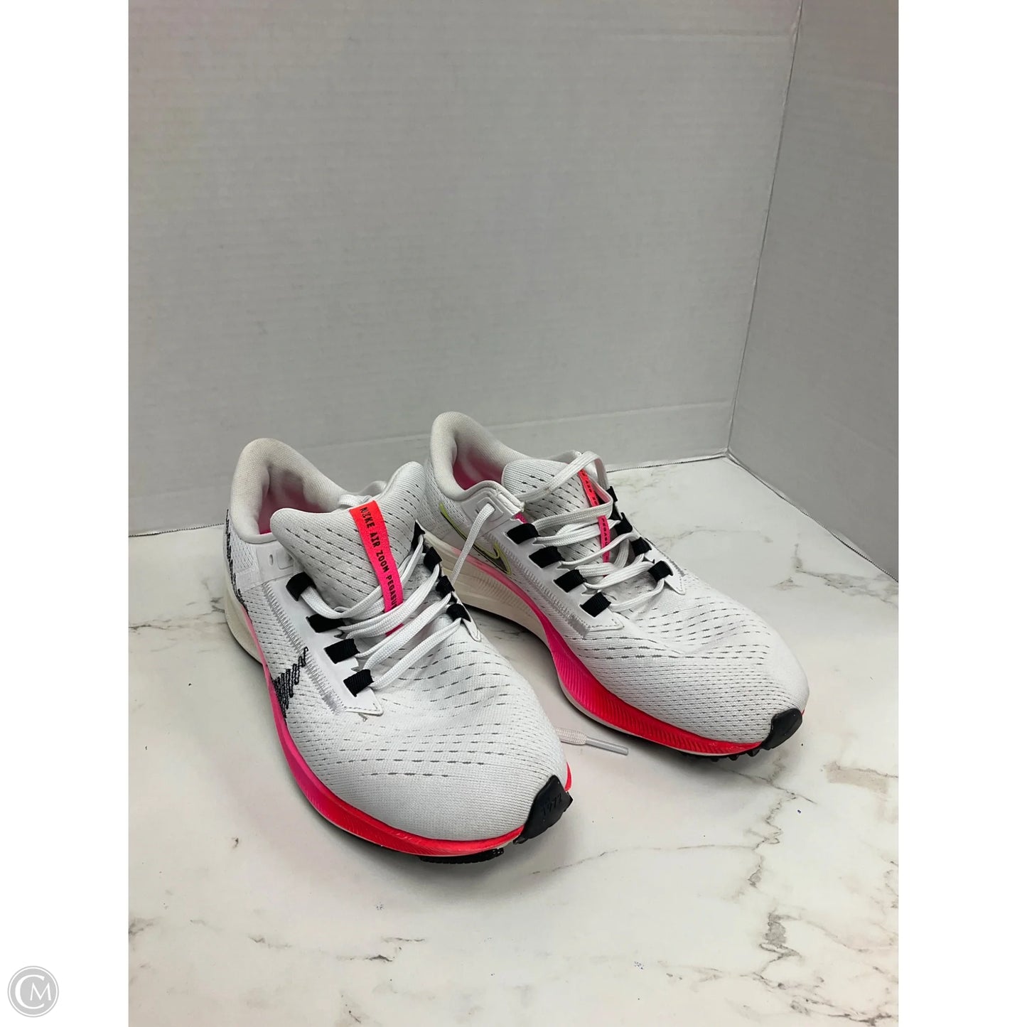 Shoes Athletic By Nike In Pink & White, Size: 7