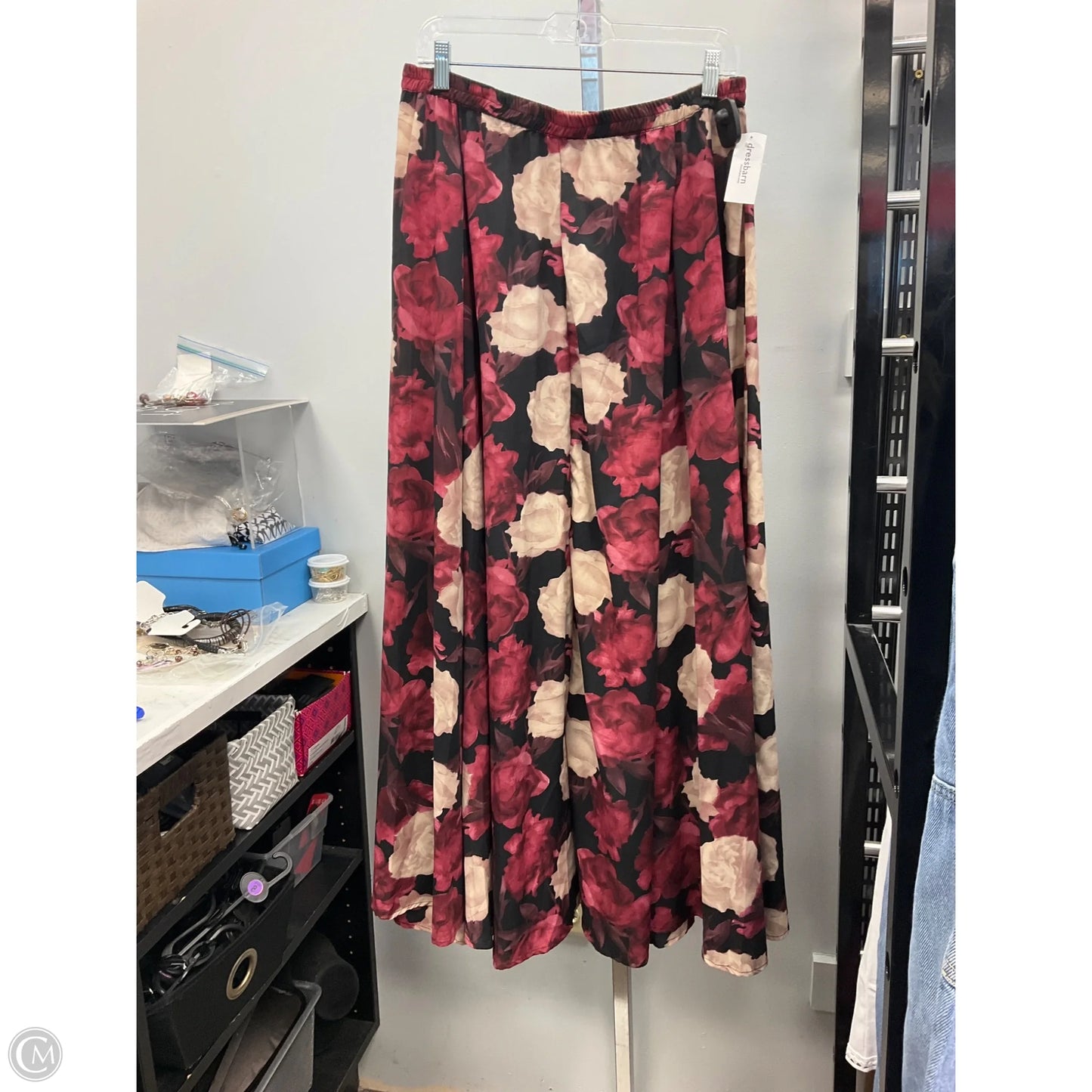 Skirt Maxi By Roz And Ali In Floral Print, Size: M