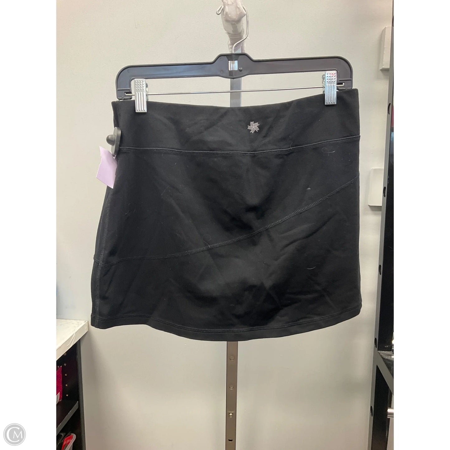 Athletic Skort By Tek Gear In Black, Size: L