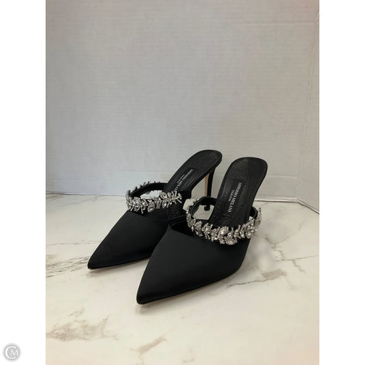 Shoes Heels Stiletto By Antonio Melani In Black & Silver, Size: 8.5