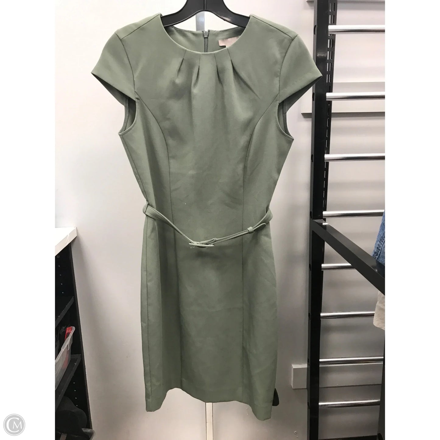 Dress Work By H&m In Green, Size: Xs