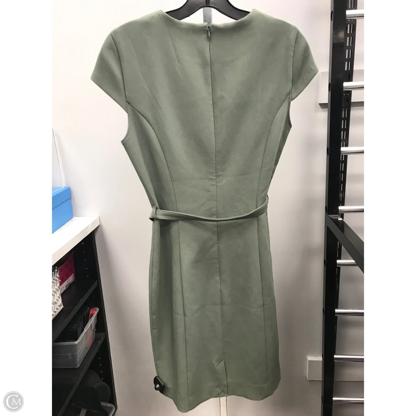 Dress Work By H&m In Green, Size: Xs