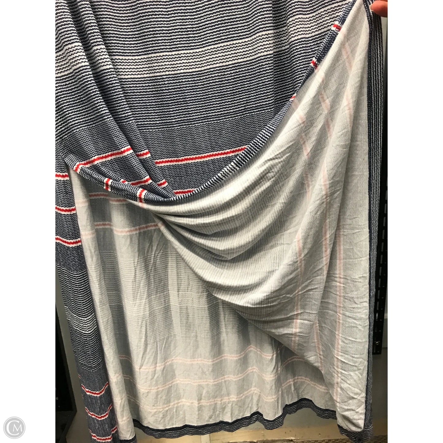 Skirt Maxi By Design History In Blue Red & White, Size: L