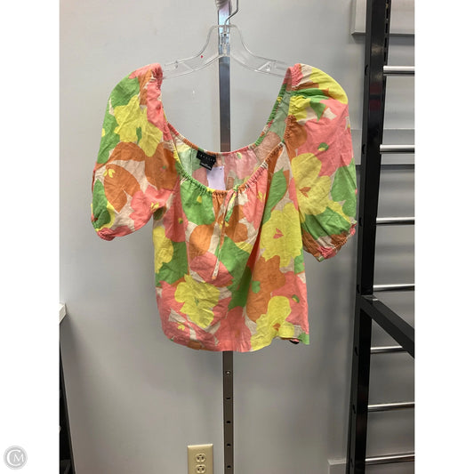Top Short Sleeve By Sanctuary In Multi-colored, Size: S