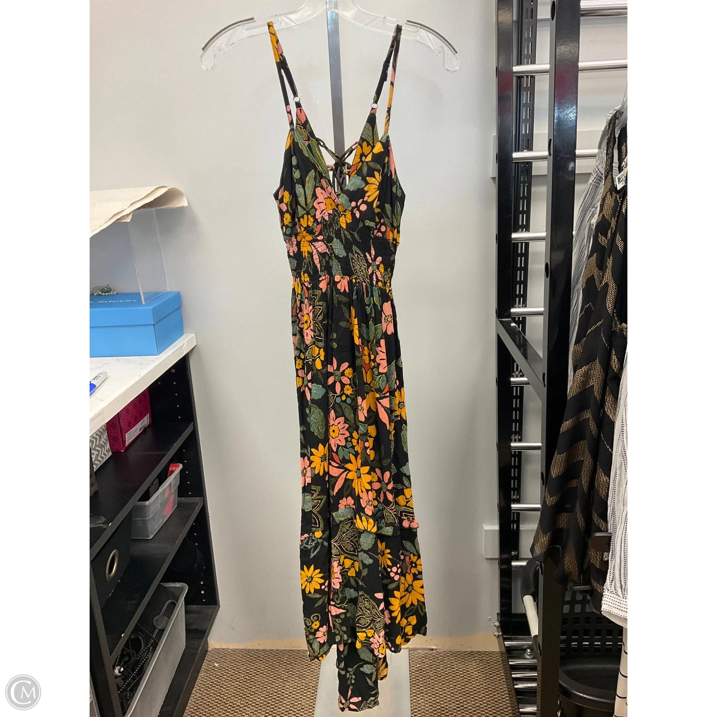 Dress Casual Midi By Angie In Floral Print, Size: S