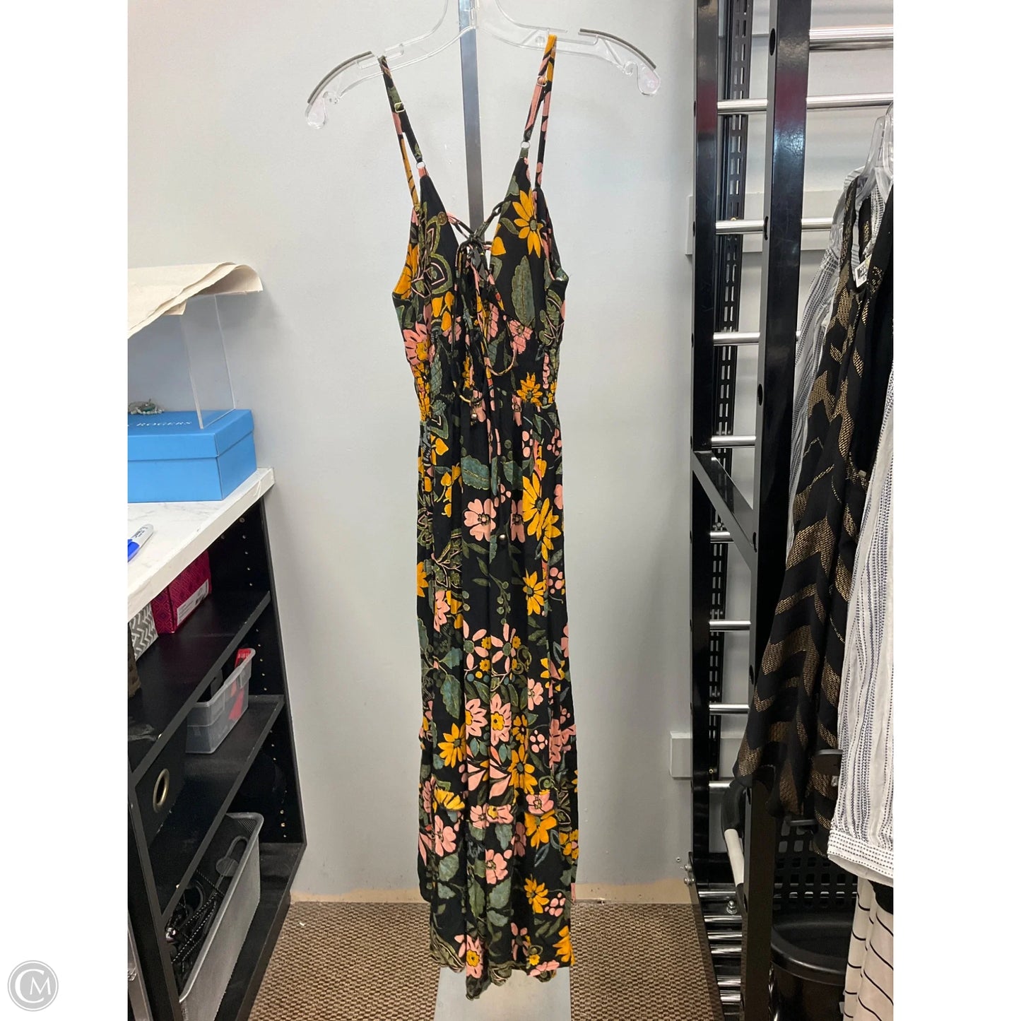 Dress Casual Midi By Angie In Floral Print, Size: S
