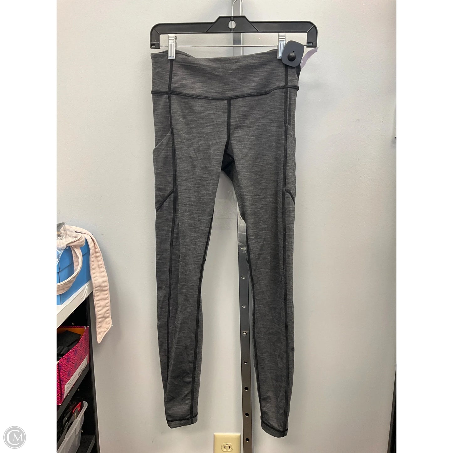 Athletic Leggings By Lululemon In Grey, Size: 6