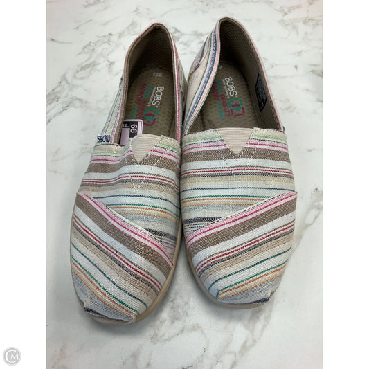 Shoes Flats By Bobs In Striped Pattern, Size: 7.5