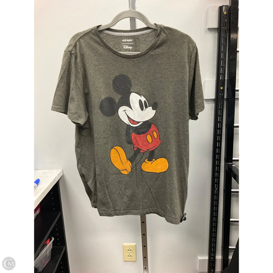 Top Short Sleeve Basic By Old Navy In Grey, Size: L