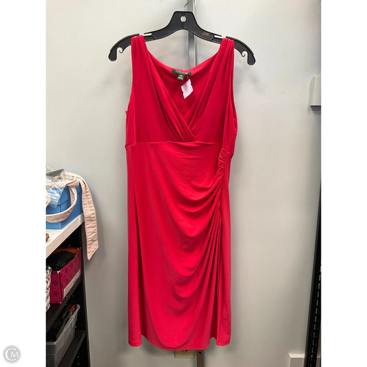 Dress Party Short By Lauren By Ralph Lauren In Pink, Size: 10p