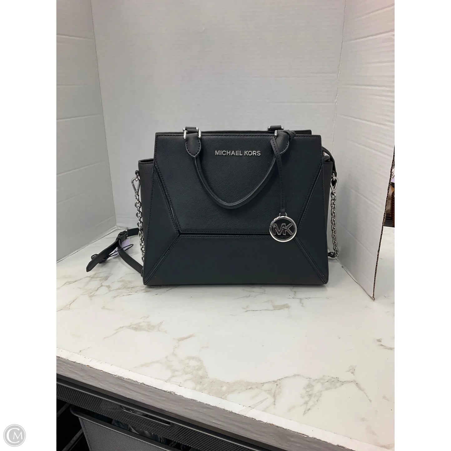 Handbag Designer By Michael Kors, Size: Medium