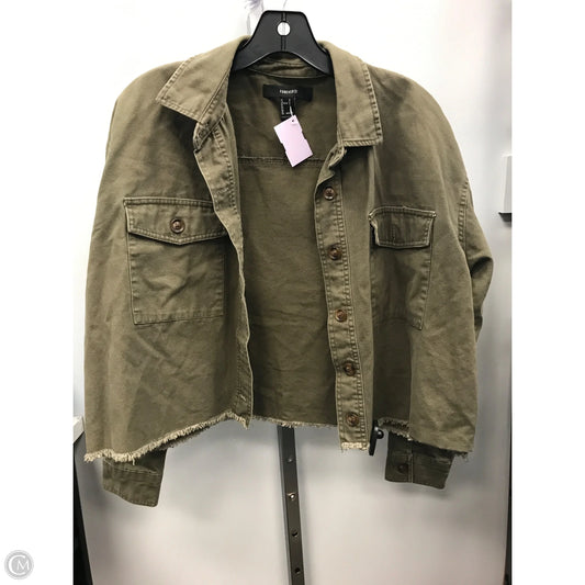 Jacket Other By Forever 21 In Green, Size: S