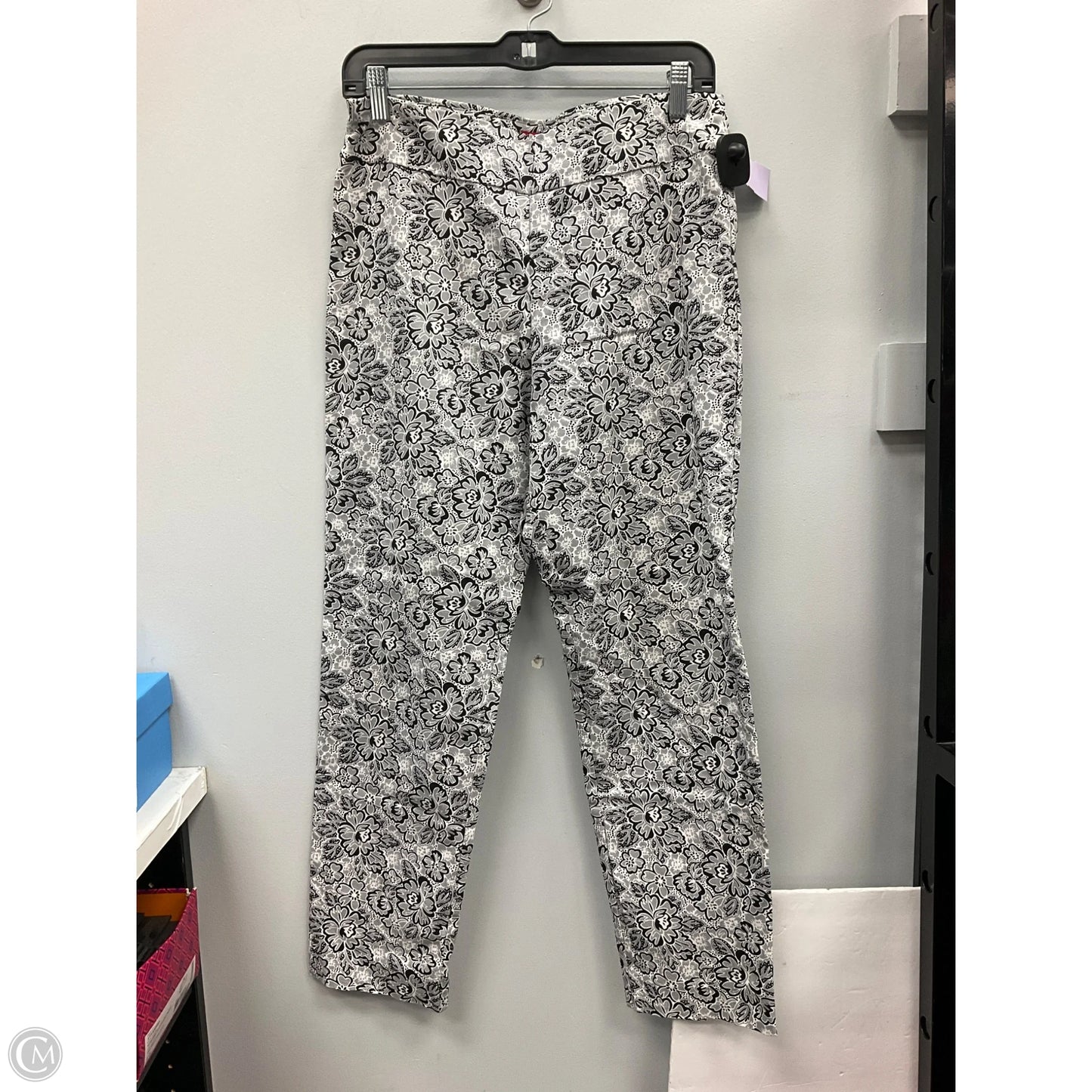 Pants Other By Clothes Mentor In Black & Grey, Size: 10
