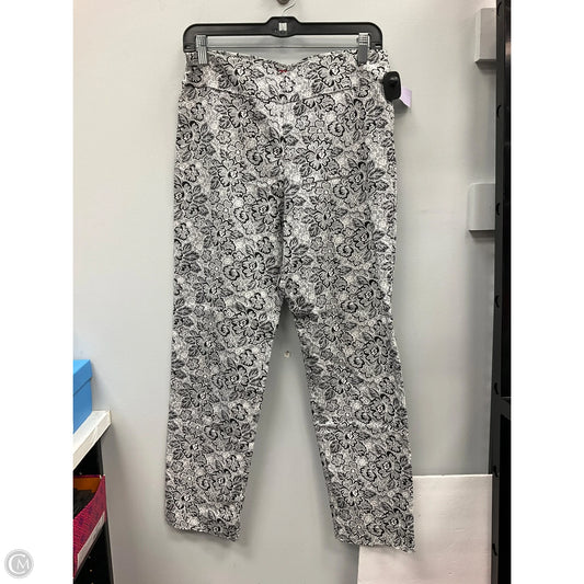 Pants Other By Clothes Mentor In Black & Grey, Size: 10