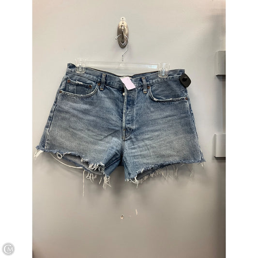 Shorts By Agolde In Blue Denim, Size: 12