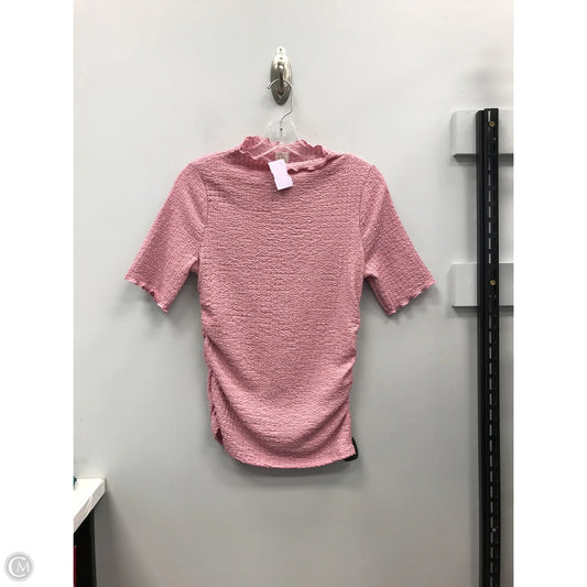 Top Short Sleeve By A New Day In Pink, Size: S