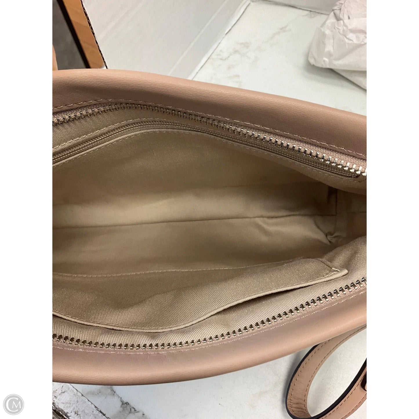 Clutch Designer By Coach, Size: Large