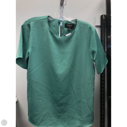 Top Short Sleeve By Banana Republic In Green, Size: S