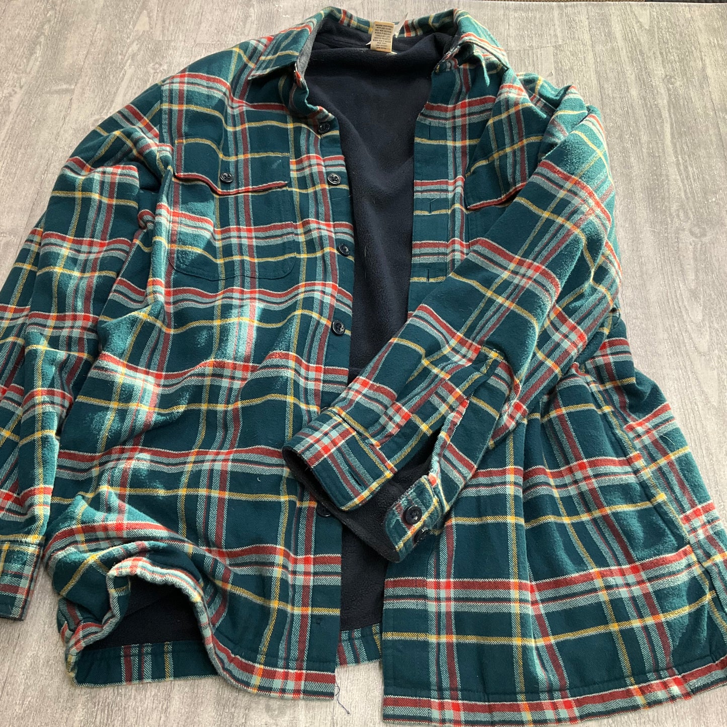 Jacket Shirt By L.l. Bean In Plaid Pattern, Size: M