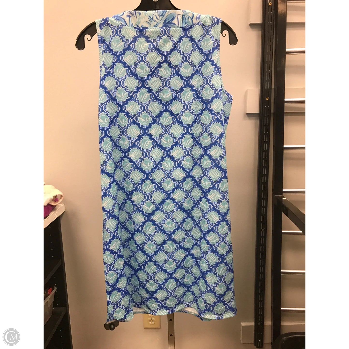 Dress Casual Short By Stella Parker In Blue, Size: S