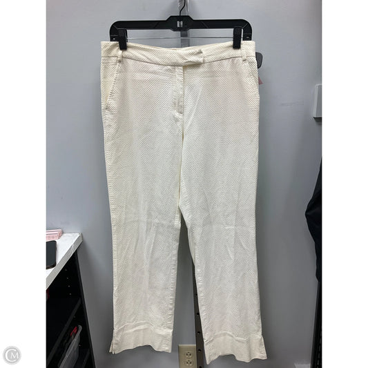 Pants Designer By Lilly Pulitzer In Cream, Size: 8