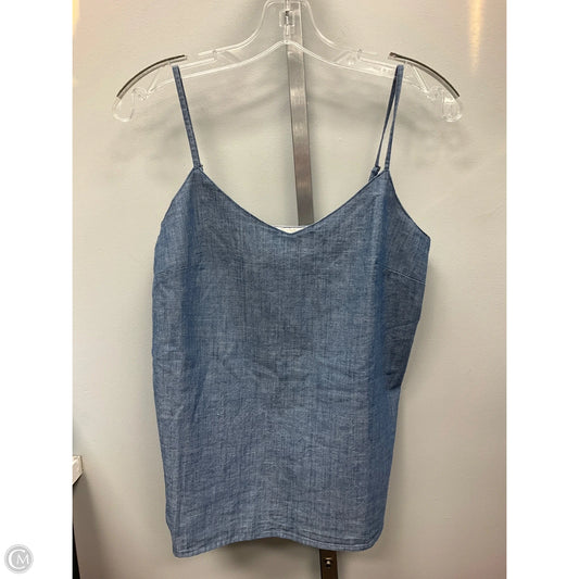 Top Sleeveless By J. Crew In Blue, Size: 2