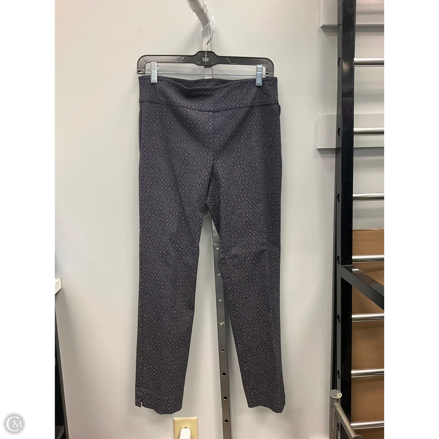 Pants Cropped By Orvis In Geometric Pattern, Size: 10