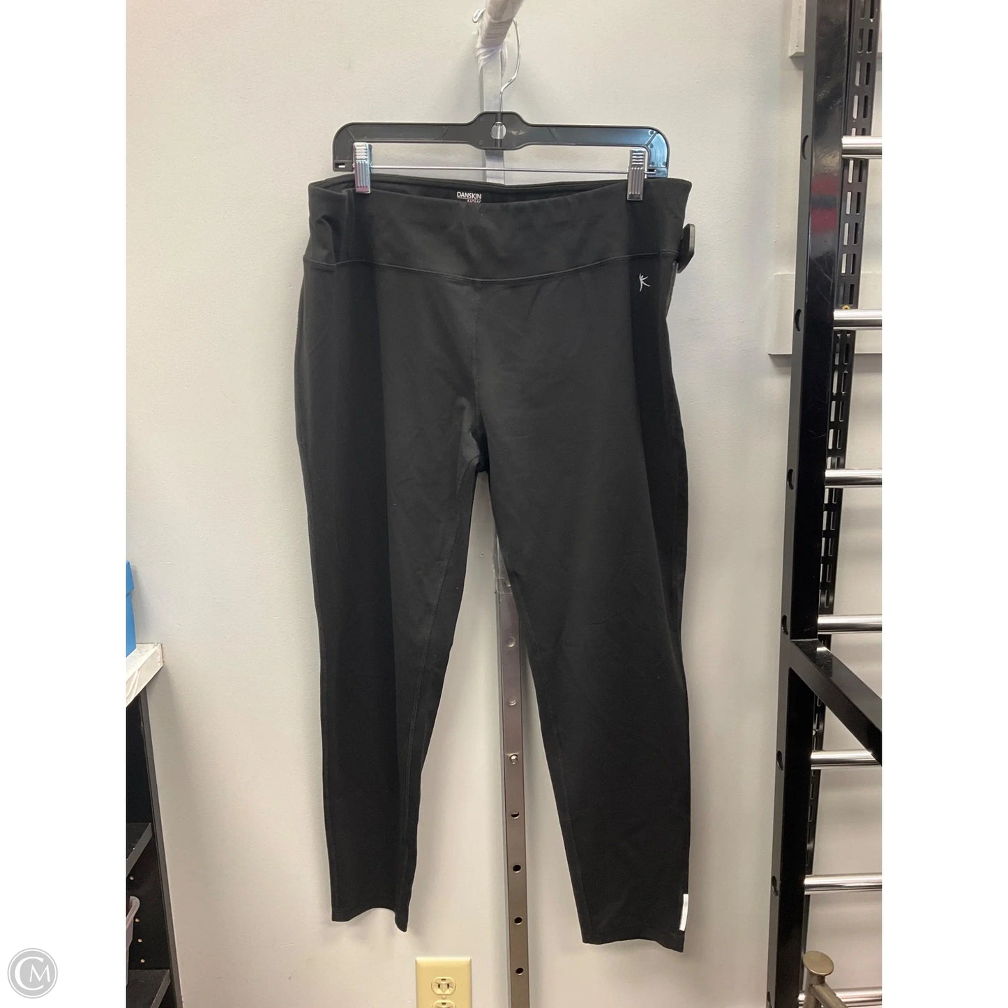 Athletic Leggings By Danskin In Black, Size: Xl