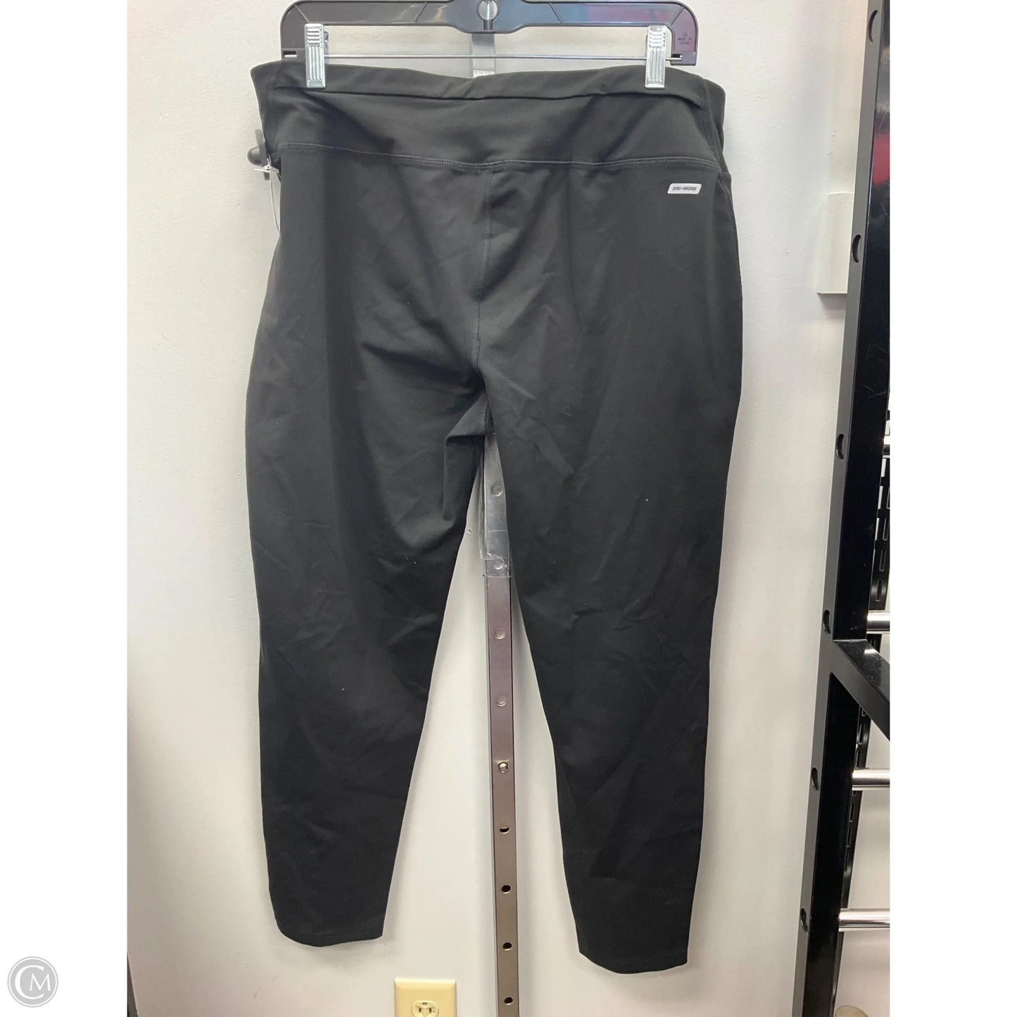 Athletic Leggings By Danskin In Black, Size: Xl